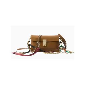 프라다 프라다 소프트 사운드 스몰 브라운 숄더백 2071339