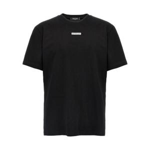 Dsquared2 로고 플라크 크루넥 티셔츠 S74GD1398D20020 900 TP934899769