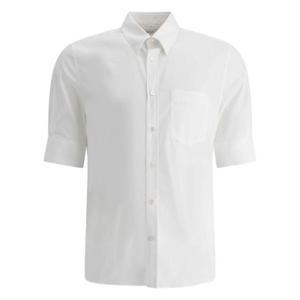 Alexander McQueen 반팔 버튼 셔츠 813638QNAAB 9000 TP944021693