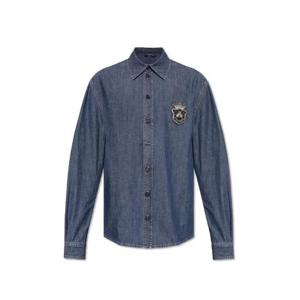 돌체앤가바나 헤럴딕 엠블럼 데님 셔츠 G5MO2ZG8MF5 S9001 TP944274232