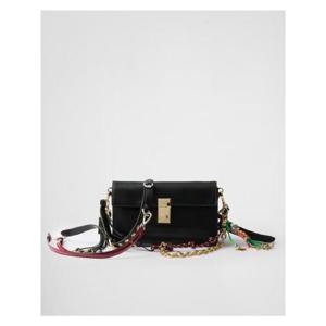 프라다 프라다 소프트 사운드 스몰 블랙 숄더백 2100505