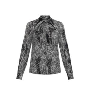 돌체앤가바나 퍼 프린트 푸시보우 샤르메즈 셔츠 F5T19TFSA71 HI3VQ TP944885557