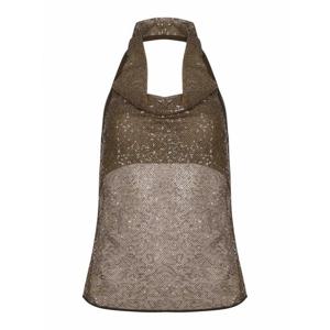 [PINKO] 라프리마 여성 탑 탱크 메이드 오브 나일론 104722A2EXX26 그린 /8