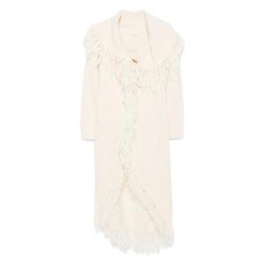 25 FW 컬트가이아 빅토리아 프린지 트리밍 코트 SW3340YO3316 TP442131534