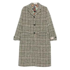 25 FW 마시모알바 체크 라펠 코트 28D0GWENT1147 TP442216619