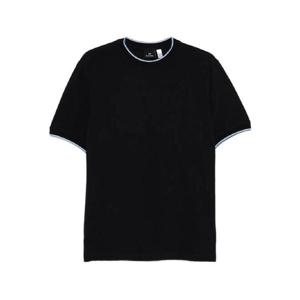 25 FW 폴스미스 콘트라스트 트리밍 코튼 티셔츠 M2R321YT22117 TP441819748