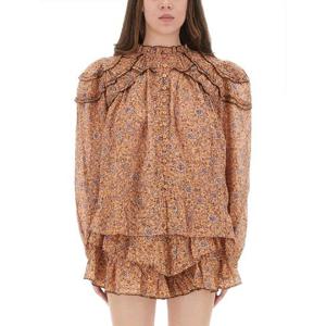 이자벨마랑 에뚜왈   긴팔 셔츠 FW25 HT0681FAC3J06E11RU 5769903 ORANGE