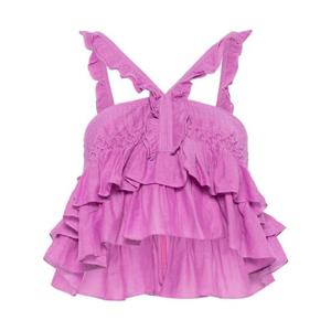 이자벨마랑 에뚜왈   블라우스 SS25 HT0602FA B3J04E40PL 5553151 Pink