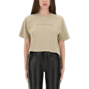 마이클코어스   반팔 티셔츠 FW25 MT551T6JQT232TAUPEHTHR 5806092 DOVE