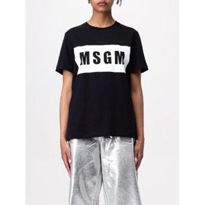 엠에스지엠   반팔 티셔츠 FW25 2000MDM520200002 99 5477515 Black