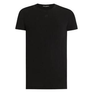 돌체앤가바나   반팔 티셔츠 FW25 G8SX0ZG7PIYN0000 6251133 Black