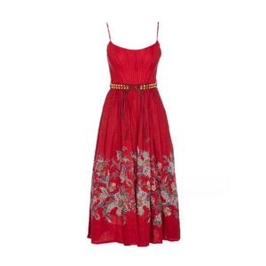짐머만   민소매원피스 FW25 4225DSS251REDMULPAI 5671349 Red