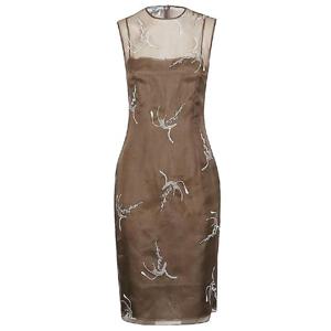 프라다   민소매원피스 SS24 P3L86R14VOF0334 5619120 Brown