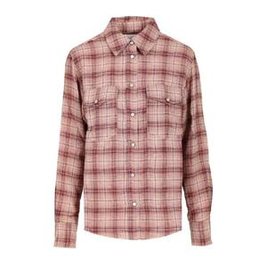 이자벨마랑 에뚜왈   긴팔 셔츠 FW25 25ACH0219FA C3I01E40RW 6244635 Bordeaux