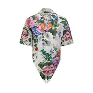 돌체앤가바나   반팔 셔츠 SS25 F5T30THS5S6 HA5KT 5339281 MIX FIORI CRETONNE