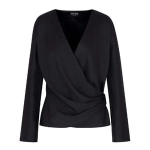 조르지오 아르마니   긴팔 셔츠 FW25 GW000843 TE10101 5532271 Black