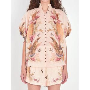 짐머만   반팔 셔츠 FW25 4556TSS253CRMPLMFLO 5722319 MULTICOLOR