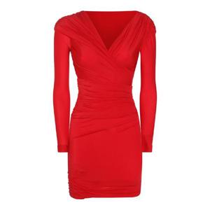 발렌시아가   긴팔원피스 SS25 814343TRV976400 5519982 Red