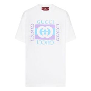 구찌   반팔 티셔츠 FW25 837959XJHG99081 6080493 White