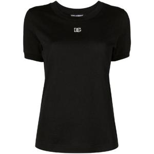 돌체앤가바나   반팔 티셔츠 FW25 F8N08ZG7B3UN0000 6214432 Black