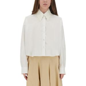 파비아나필리피   긴팔 셔츠 FW25 CAD215F313L57121 5769887 WHITE