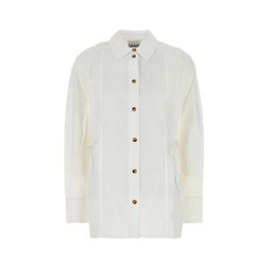 가니   긴팔 셔츠 SS25 W0087 151 4375769 White