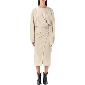 이자벨마랑 에뚜왈   긴팔원피스 FW25 RO0721FAB1M05E23EC 6247576 Beige