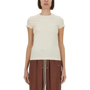 릭오웬스   반팔 티셔츠 SS25 RP01E7235JNC21 5201960 IVORY