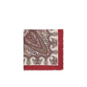 Etro 페이즐리 프린트 프레이드 엣지 스카프 WAYA0001AKB05 X0801 TP949168152