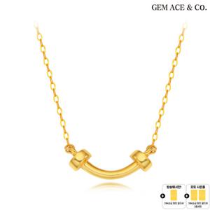제메이스 24K순금 러브 스마일 목걸이(S)+24K순금 골드바