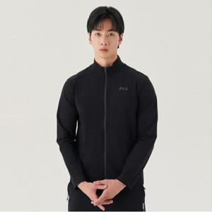 [휠라] 정상* 89,000원 퍼포먼스 냉감 스트레치 트레이닝자켓(FS2FTG2201M_BLK)