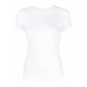 [ISABEL MARANT] 라프리마 여성 티셔츠 리브 코튼 TS0111FAA2N39I20WH 화이트 /8