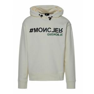 [MONCLER] 라프리마 남성 스웨트셔츠 스웨터 후드 스웻셔츠 8G0002780451034 화이트 /8