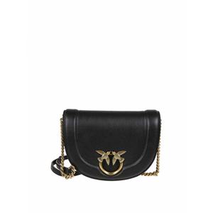 [PINKO] 라프리마 여성 크로스 바디 가방 러브 라운드 클릭 백 101510A0QOZ99Q 블랙 /8