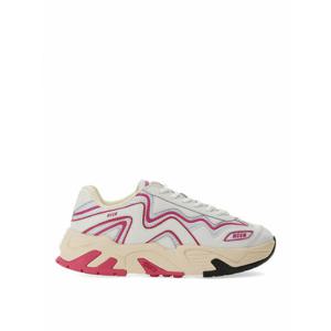 [MSGM] 라프리마 여성 트레이너 Vortex 스니커즈 위드 Vibram 솔 3441MDS70134015 화이트 /8