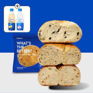 널담 식물성 저당 고단백 베이글 4+4, 총 8개 맛 7종