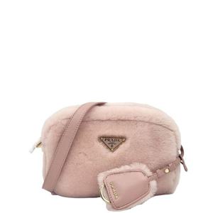 (명품) 프라다 시어링 숄더백 1BH192 4058