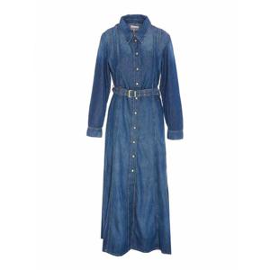 [GANNI] 여성 니 Length 원피스 J1611567 Blue /8