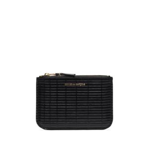 25 FW 꼼데가르송 텍스처 가죽 지갑  SA8100BK TP432262524