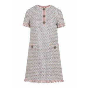 [VALENTINO] 라프리마 여성 니 Length 자수 원피스 7B3VADW59E5M12 Multicolour /8