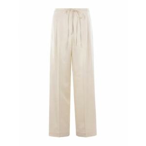 [ROHE] 라프리마 여성 캐주얼 새틴 팬츠 41630179101 화이트 /8