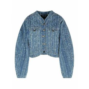 [ROTATE] 라프리마 여성 캐주얼 자켓 Blue 코튼 숏 1142011603 /8