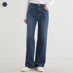 [게스][25FW] 여성 기모 와이드 DBL OP4DE115