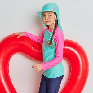 [아이스샌드(아동)]여주니어 래쉬가드워터레깅스세트 BR-30101