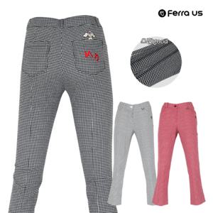 [페라어스]페라어스 여성 골프 체크 시어서커 바지 APYE8307M1