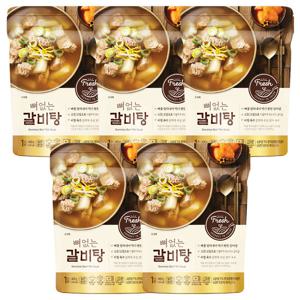 아워홈 뼈없는 갈비탕 400g 5개
