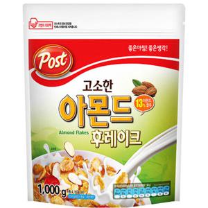 포스트 고소한아몬드후레이크1kg