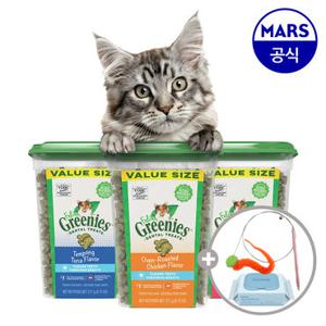 필라인 그리니즈 276gx2개 골라담기+고양이 낚시대+베베숲물티슈1팩