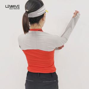 런웨이브 골프 쿨 숄더 암 슬리브 자외선 차단 쿨 토시 가디건