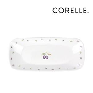 [코렐]플럼 사각생선접시